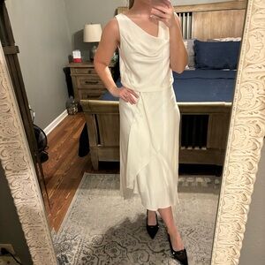 Ivory Midi Bridal Dress